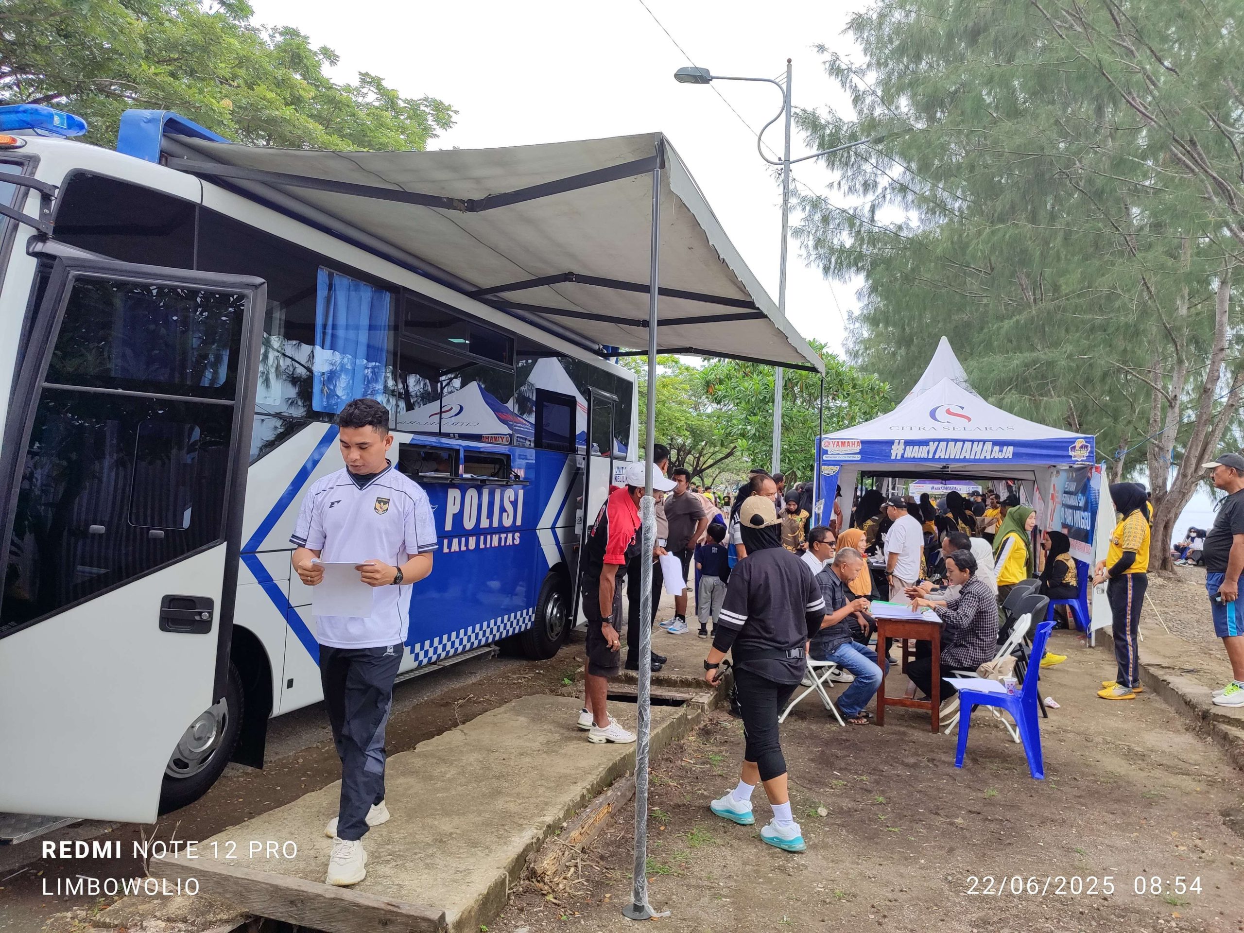 Satlantas Polres Baubau Hadirkan Layanan SIM di Kotamara