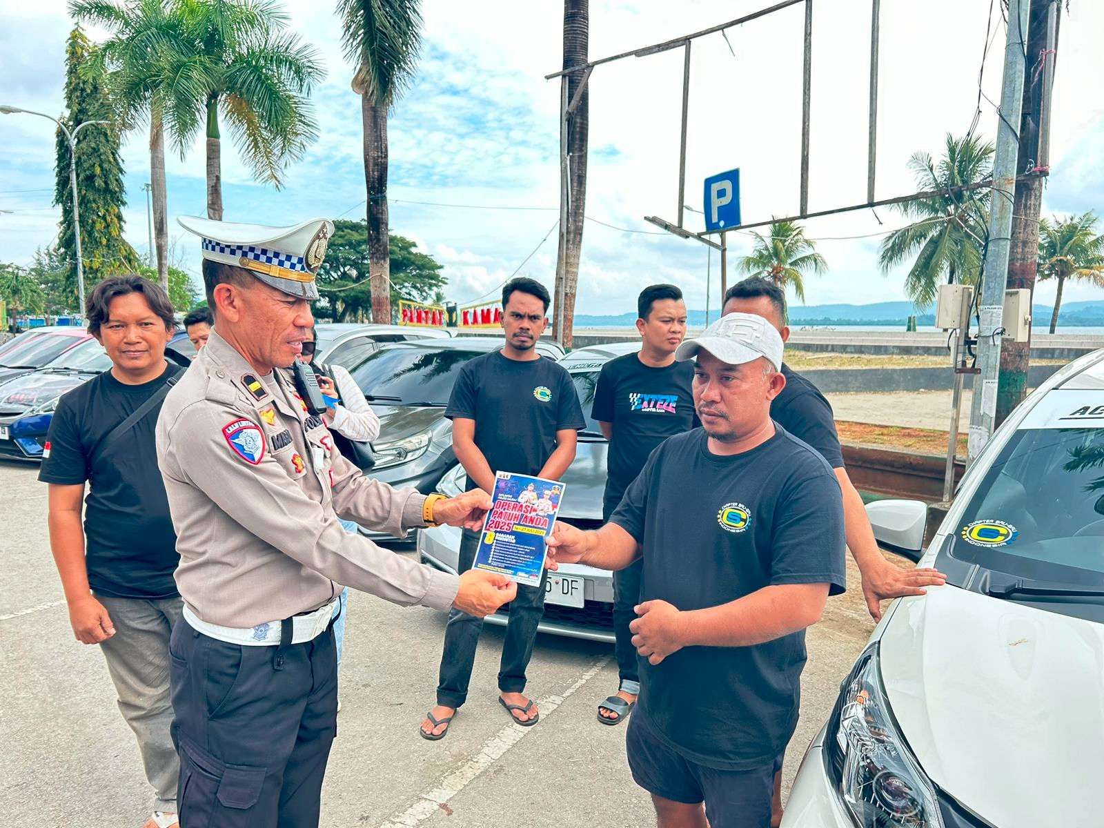 Polres Baubau Sosialisasi Tertib Lalu Lintas di Sekolah